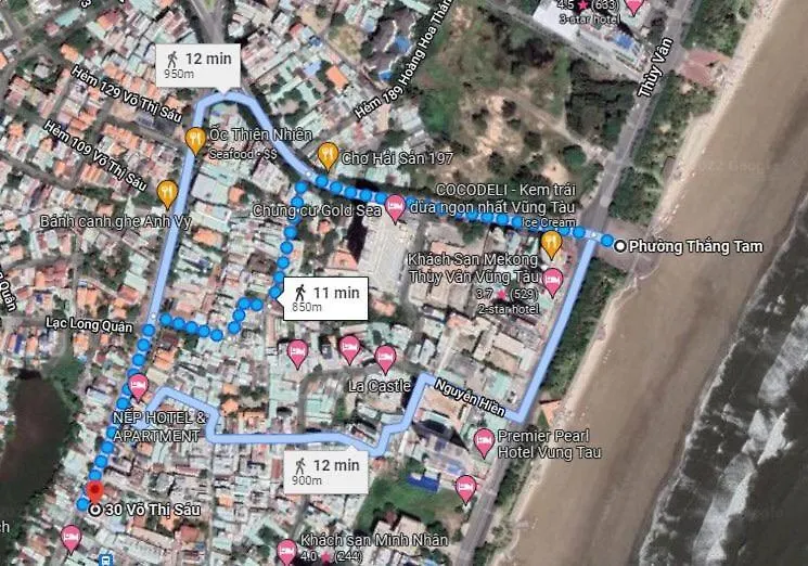 Nha Pho Nguyen Can - 30 Vo Thi Sau - Bai Sau Vung Tau Villa